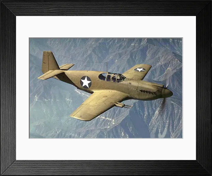 Framed Print : North American Aviation P-51 Apache Framed Print : North American Aviation P-51 Apache