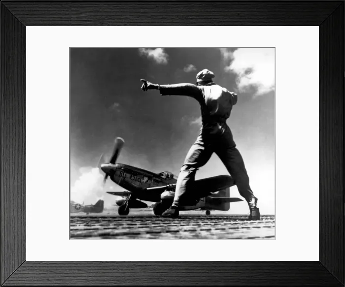 Framed Print : North American P-51D Mustang on Iwo Jima, Bonin Islands Framed Print : North American P-51D Mustang on Iwo Jima, Bonin Islands