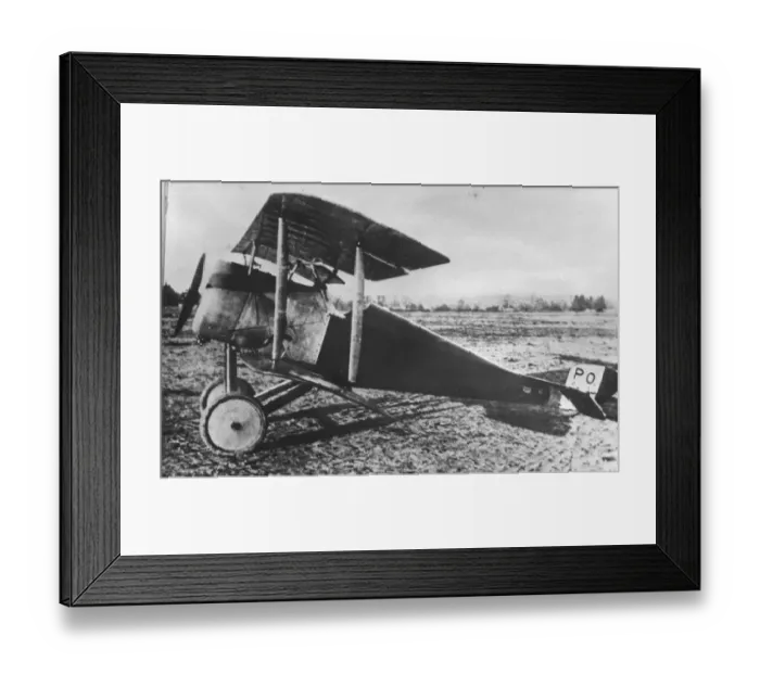 Framed Print : Ponnier M1, (side view, on the ground) Framed Print : Ponnier M1, (side view, on the ground)