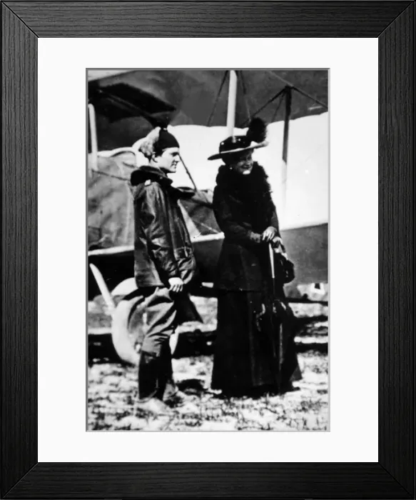 Framed Print : Baron Manfred von Richthofen, leading German air ace Framed Print : Baron Manfred von Richthofen, leading German air ace