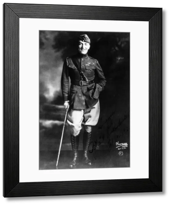 Framed Print : Rickenbacker, Edward Vernon, Pilot and US leading air a Framed Print : Rickenbacker, Edward Vernon, Pilot and US leading air a