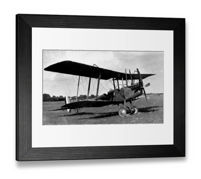 Framed Print : Royal Aircraft Factory BE 2E seen in final version Framed Print : Royal Aircraft Factory BE 2E seen in final version