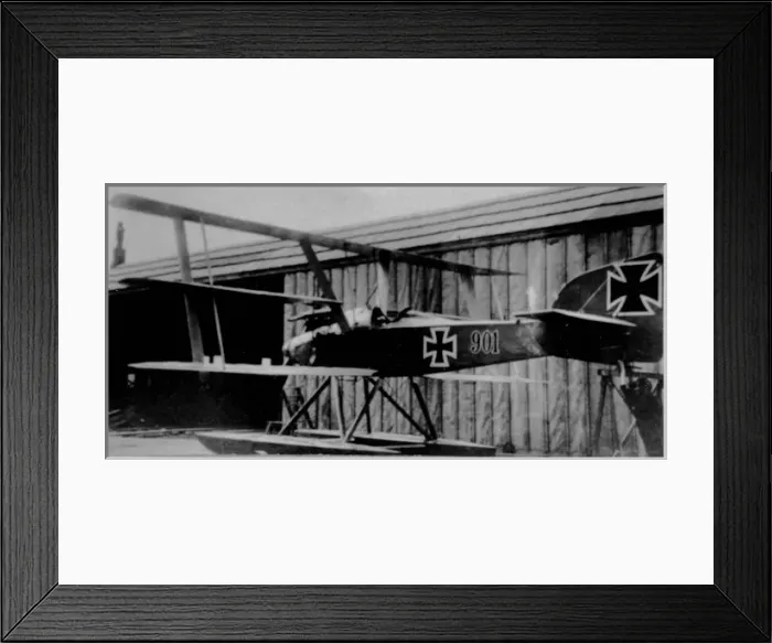 Framed Print : Sablatnig SF4 aft, beached Framed Print : Sablatnig SF4 aft, beached