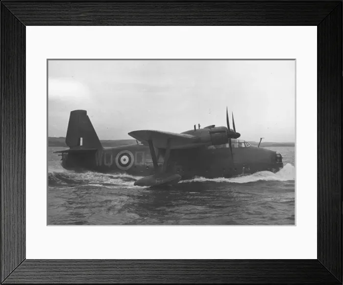 Framed Print : Saunders Roe Lerwick -an ill fated effort to expand Framed Print : Saunders Roe Lerwick -an ill fated effort to expand