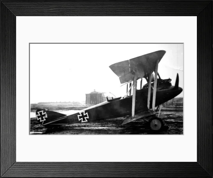 Framed Print : Rumpler CIV (side view, on the ground) Framed Print : Rumpler CIV (side view, on the ground)