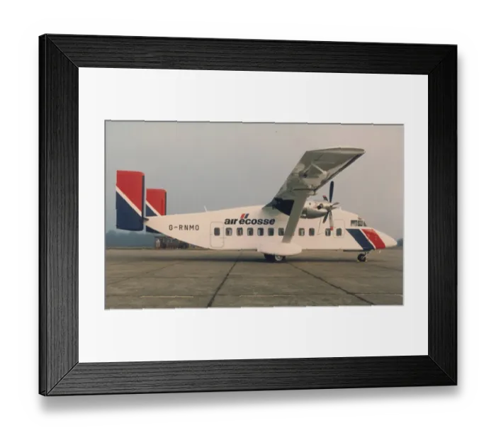 Framed Print : Short 330 -Air Ecosse Framed Print : Short 330 -Air Ecosse