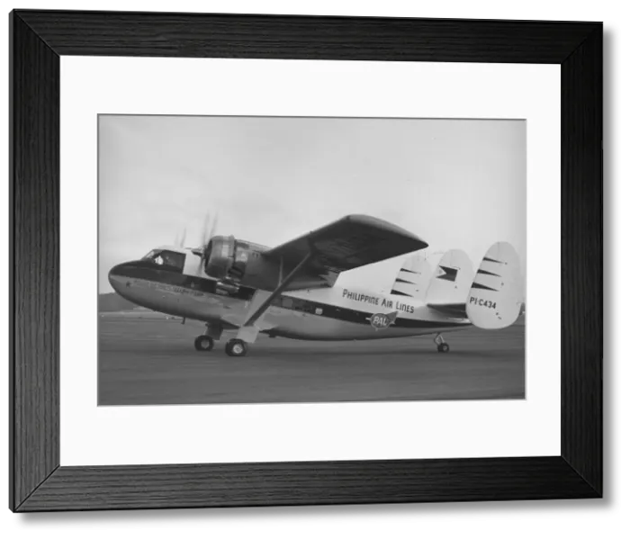Framed Print : Scottish Aviation Twin Pioneer Srs 2 -Philippine Air Li Framed Print : Scottish Aviation Twin Pioneer Srs 2 -Philippine Air Li