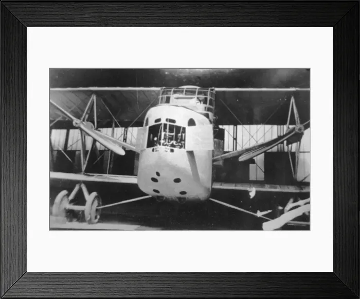 Framed Print : Siemens Schuckert RVI close up front, (on the ground) Framed Print : Siemens Schuckert RVI close up front, (on the ground)