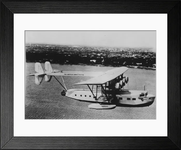 Framed Print : Sikorsky S-40 - Pan Am Framed Print : Sikorsky S-40 - Pan Am