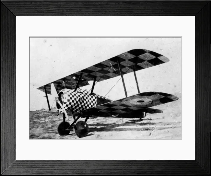 Framed Print : Sopwith 1F Camel entered service in mid 1917 with both