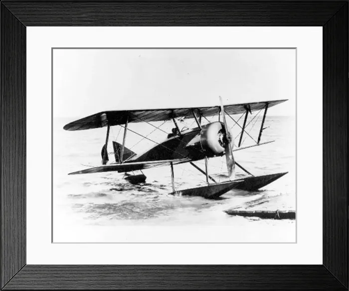 Framed Print : Thomas Morse S-5 float equipped version of the S4 Four Framed Print : Thomas Morse S-5 float equipped version of the S4 Four