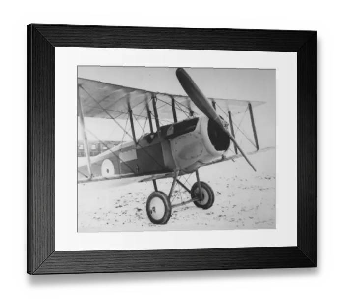 Framed Print : Sopwith Type B1, (on the ground, forward view) Framed Print : Sopwith Type B1, (on the ground, forward view)