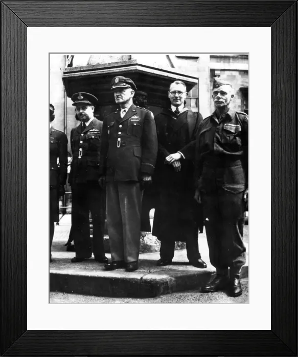 Framed Print : Spaatz, Carl, in 1940 ceremony -later Officer Commandin Framed Print : Spaatz, Carl, in 1940 ceremony -later Officer Commandin