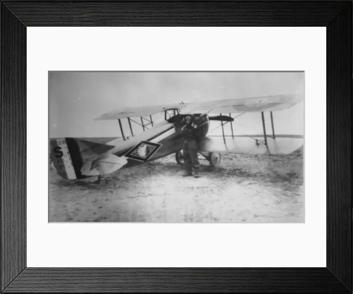 Framed Print : SPAD XIII aft, (on the ground) Framed Print : SPAD XIII aft, (on the ground)