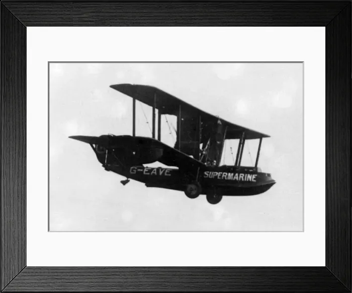 Framed Print : Supermarine Channel landing Framed Print : Supermarine Channel landing