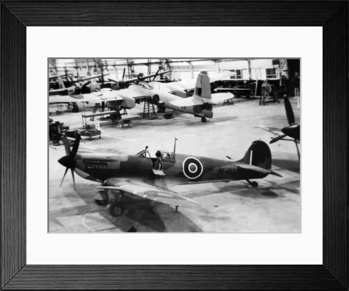 Framed Print : Supermarine Seafire III-Westland-built NF453