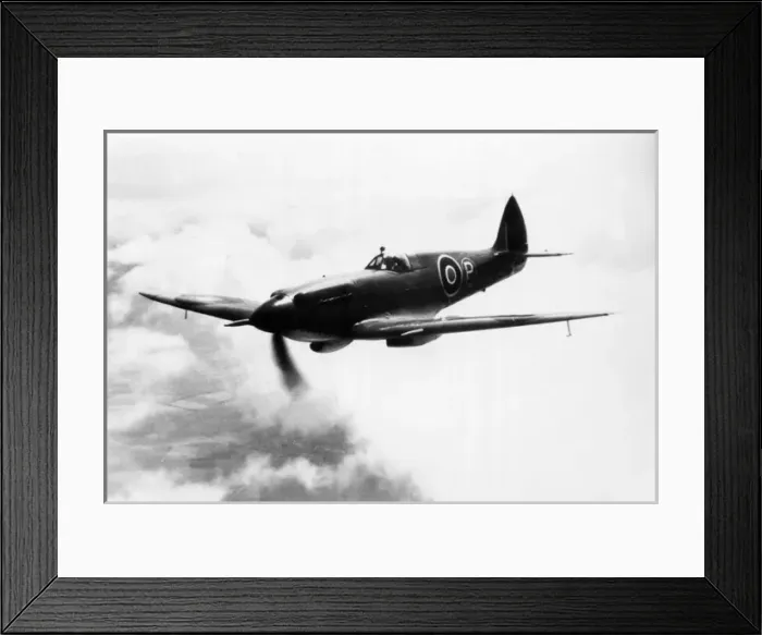 Framed Print : Supermarine Seafire XV 2nd prototype NS490 aloft Framed Print : Supermarine Seafire XV 2nd prototype NS490 aloft