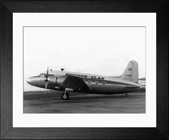 Framed Print : Vickers 493 Viking 1A (side view, on the ground)-Huntin Framed Print : Vickers 493 Viking 1A (side view, on the ground)-Huntin