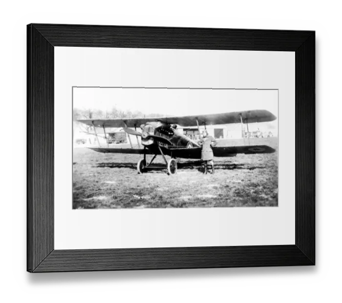 Framed Print : Vickers FB16E, seen in its final much modified form Framed Print : Vickers FB16E, seen in its final much modified form