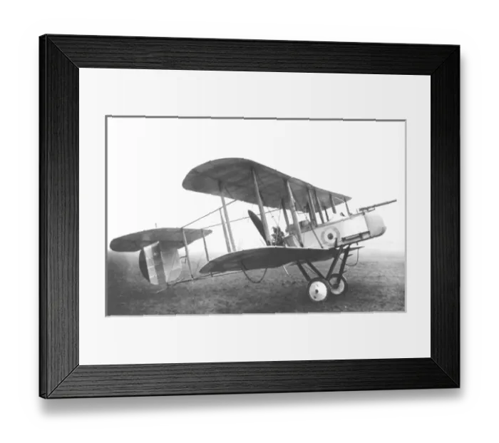 Framed Print : Vickers FB 9 two-seater of the RFC Framed Print : Vickers FB 9 two-seater of the RFC