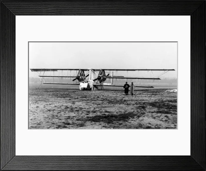 Framed Print : Voisin Triplane Bomber had three crew and four engines Framed Print : Voisin Triplane Bomber had three crew and four engines