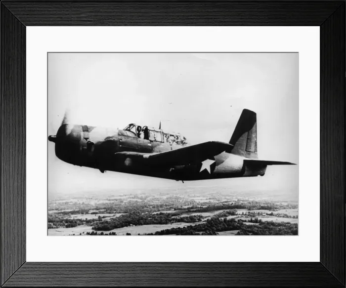 Framed Print : Vultee Model 88 A-35A Vengeance flying Framed Print : Vultee Model 88 A-35A Vengeance flying