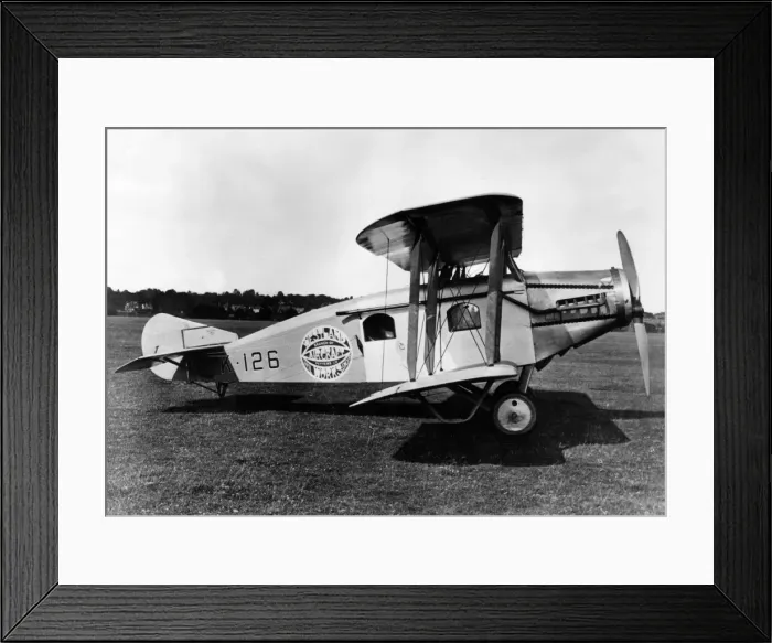 Framed Print : Westland Limousine I, (side view, on the ground) Framed Print : Westland Limousine I, (side view, on the ground)