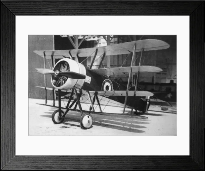 Framed Print : Wight Quadruplane Fighter built to an RFC need is seen Framed Print : Wight Quadruplane Fighter built to an RFC need is seen