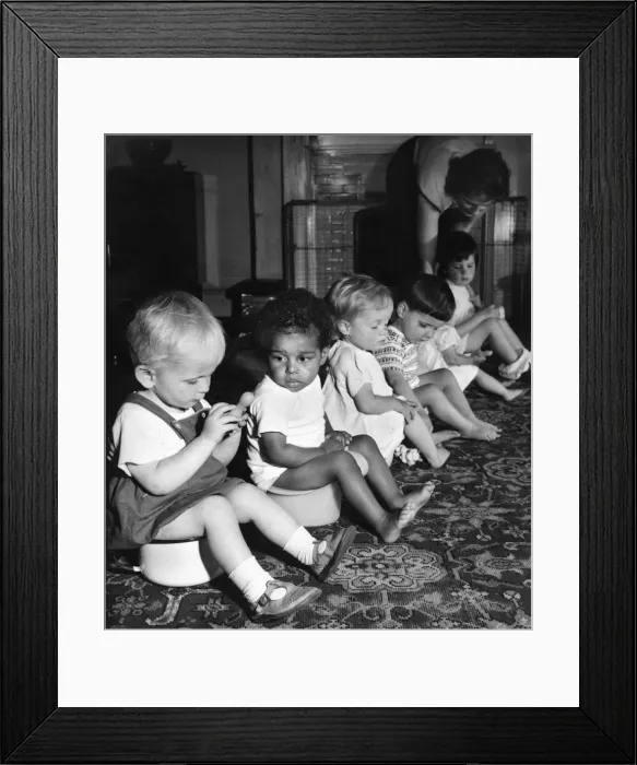 Framed Print : Children at a nursery school, Balham, SW London Framed Print : Children at a nursery school, Balham, SW London