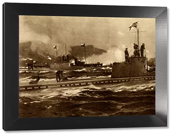 WW1 - U-Boats attack, Varna in Bulgaria, 27th October 1915