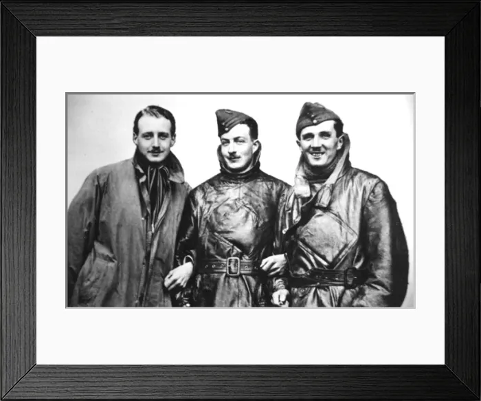 Framed Print : Zeppelin Wreckers, RFC pilots Robinson, Tempest, Sowrey Framed Print : Zeppelin Wreckers, RFC pilots Robinson, Tempest, Sowrey