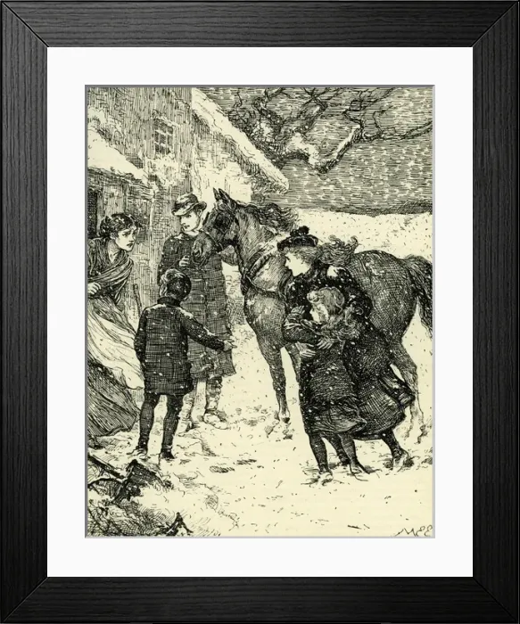 Framed Print : Shelter from the snow Framed Print : Shelter from the snow