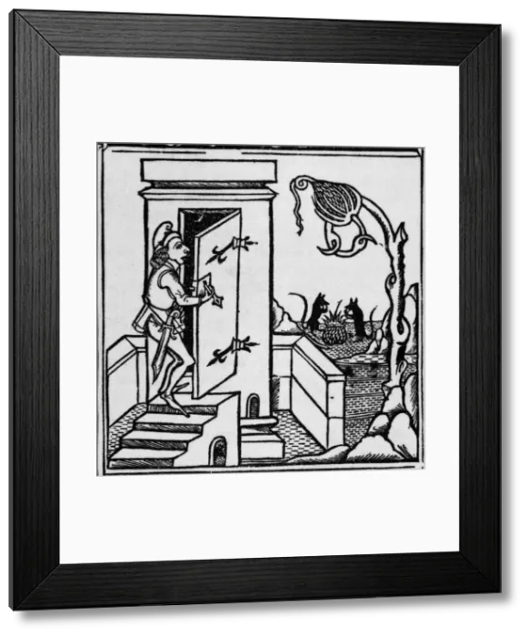 Framed Print : The town mouse & country mouse Framed Print : The town mouse & country mouse
