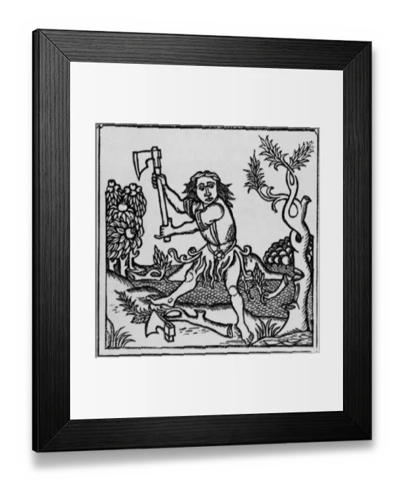 Framed Print : The trees & the axe Framed Print : The trees & the axe