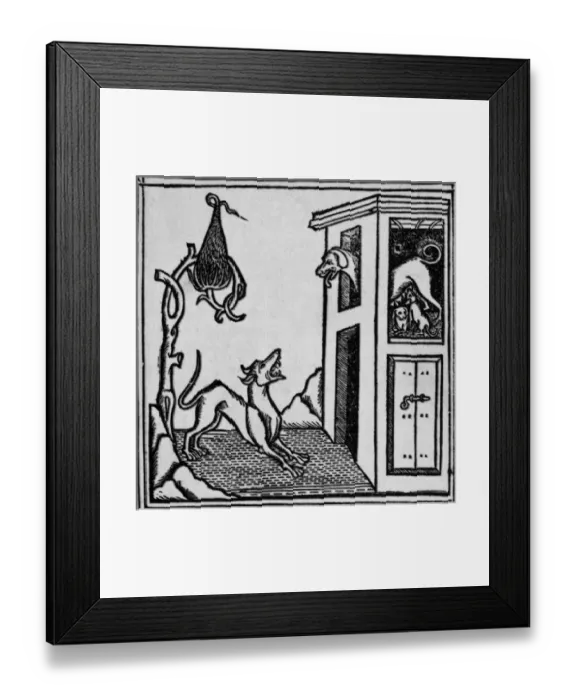 Framed Print : The two dogs Framed Print : The two dogs