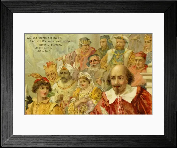 Framed Print : All the worlds a stage Framed Print : All the worlds a stage