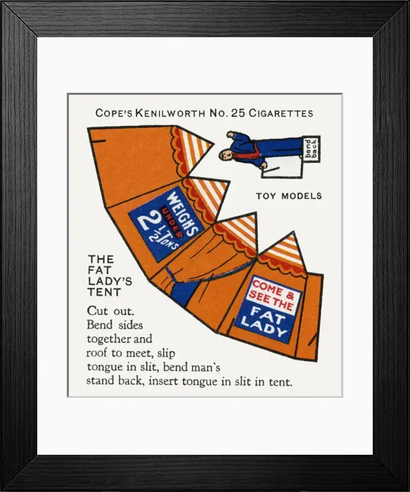 Framed Print : Fat ladys tent Framed Print : Fat ladys tent