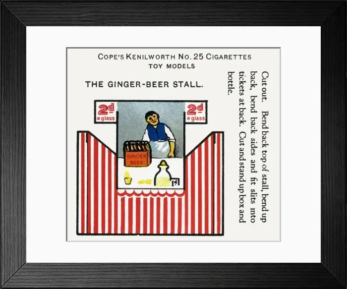 Framed Print : Ginger beer stall Framed Print : Ginger beer stall