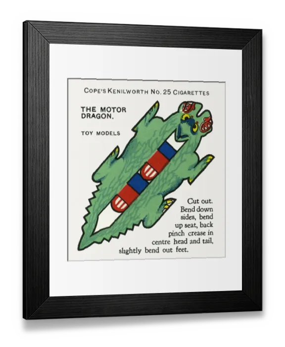 Framed Print : Motor dragon Framed Print : Motor dragon