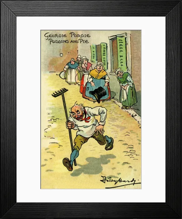 Framed Print : Georgy Porgy Framed Print : Georgy Porgy