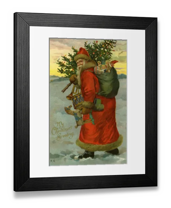 Framed Print : Santa Claus