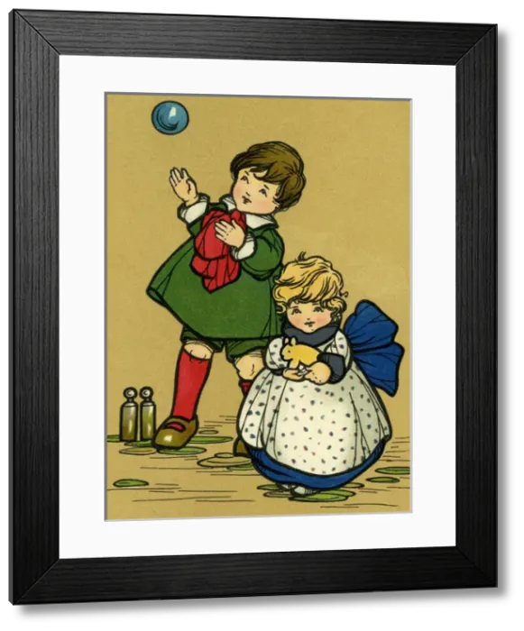 Framed Print : Children at play Framed Print : Children at play