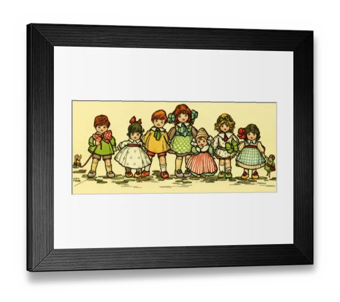 Framed Print : Children at play Framed Print : Children at play