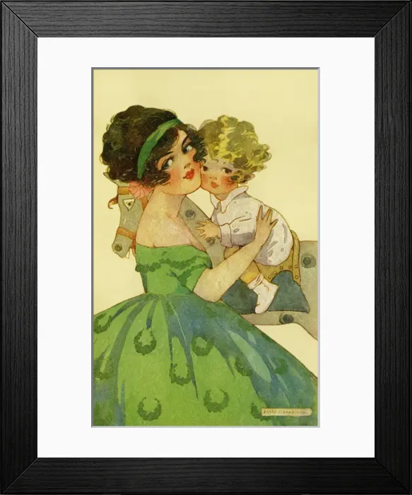 Framed Print : Mother & child Framed Print : Mother & child
