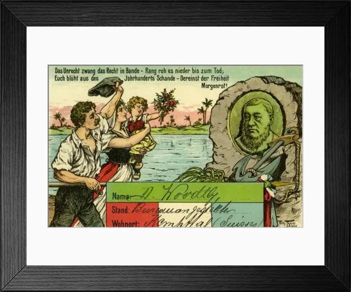 Framed Print : Boer War propaganda Framed Print : Boer War propaganda