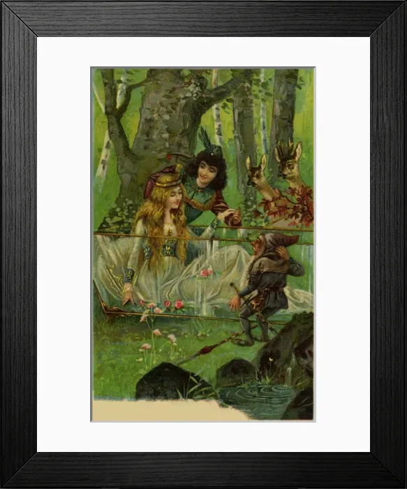 Framed Print : Snow White Framed Print : Snow White