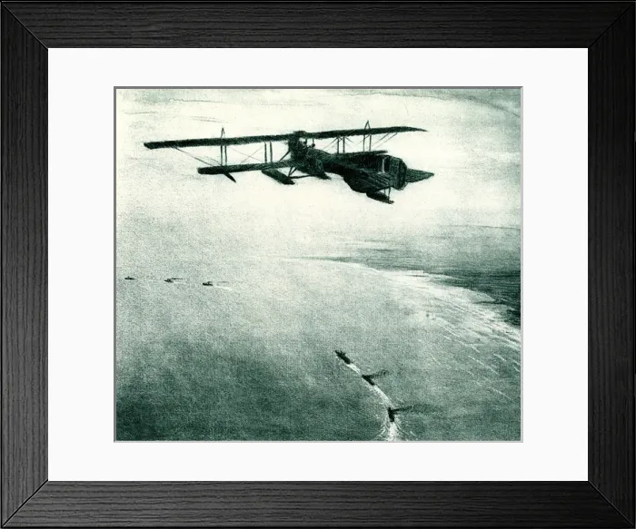 Framed Print : WW1 - Air Patrol, 1917 Framed Print : WW1 - Air Patrol, 1917