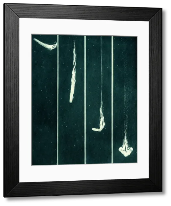 Framed Print : WW1 - Zeppelin downed over Potters Bar Framed Print : WW1 - Zeppelin downed over Potters Bar