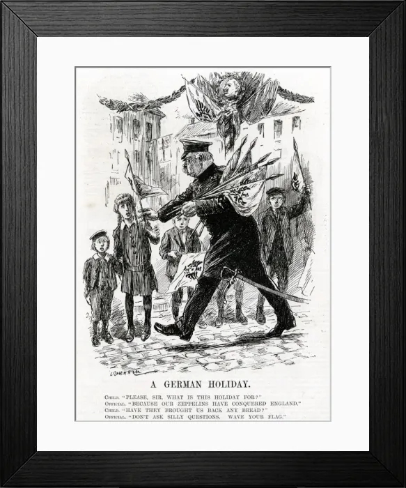 Framed Print : WW1 - A German Holiday Framed Print : WW1 - A German Holiday