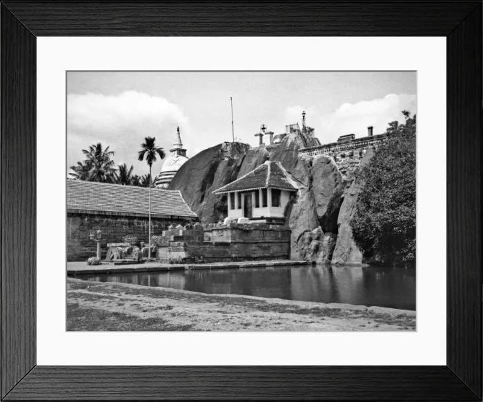 Framed Print : Scene with buildings, India Framed Print : Scene with buildings, India